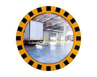 Industriespiegel gelb/schwarz aus Polymir & P.A.S
