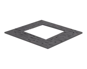 Baumroste Venedig Farbe:Procity grau|Länge:1 300 x 1 300 mm