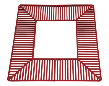 Baumroste Silaos® Farbe:RAL 3004|Länge:1 500 x 1 500 mm