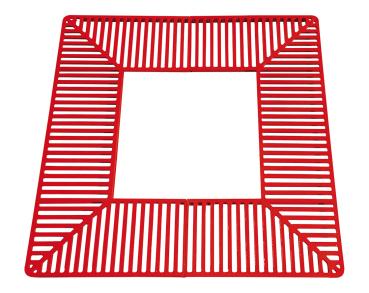 Baumroste Silaos® Farbe:RAL 3020|Länge:1 500 x 1 500 mm
