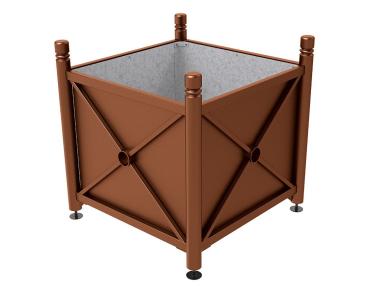 Pflanzbehälter Province aus Stahl - City