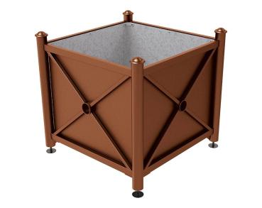 Pflanzbehälter Province aus Stahl - Agora