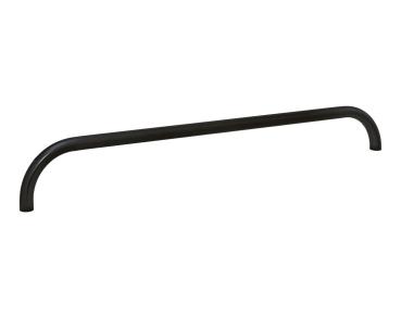 Abgrenzungsbügel beschichtet Ø 60 mm Farbe:RAL 9005|Länge:2 000 mm|Fertigstellungen:Feuerverzinkt und beschichtet