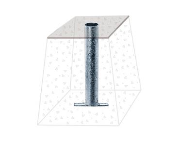 Hülse für Rohr 30 x 30 mm