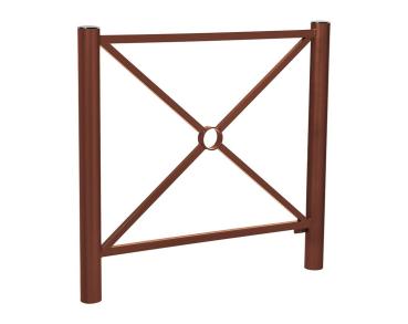 Stadtgeländer Province gebürsteter Edelstahl