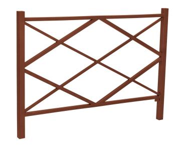 Stadtgeländer Raute