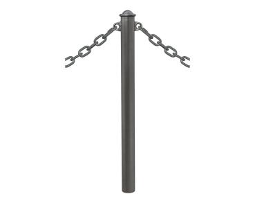 Pfosten Province mit Ketten