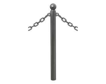 Pfosten Province mit Ketten