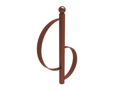 Fahrradbügel Province Klassik Kugel