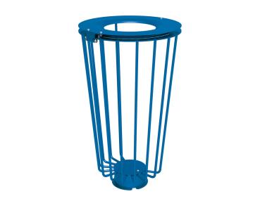 „Anti-Anschlag“-Abfallbehälter Lofoten 100 Liter Farbe:RAL 5010