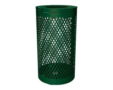 Abfallkorb Raute Standard Farbe:RAL 6005
