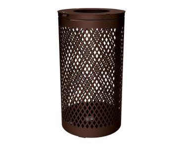 Abfallkorb Raute Standard Farbe:RAL 8017