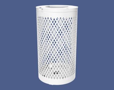 Abfallkorb Raute Standard Farbe:RAL 9010