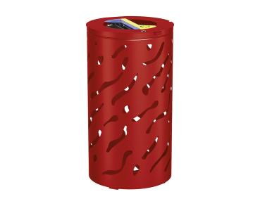 Abfalltrennsystem Venedig Farbe:RAL 3004