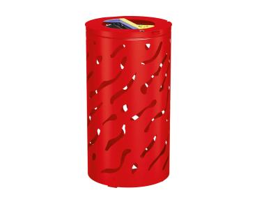 Abfalltrennsystem Venedig Farbe:RAL 3020
