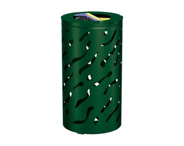 Abfalltrennsystem Venedig Farbe:RAL 6005