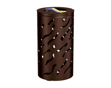 Abfalltrennsystem Venedig Farbe:RAL 8017