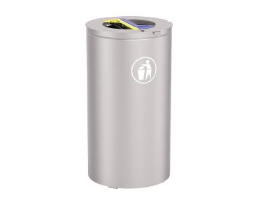 Abfalltrennsystem Olbia Farbe:RAL 7044