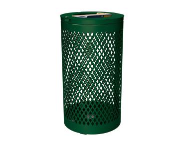 Abfalltrennsystem Raute Farbe:RAL 6005