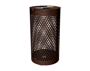 Abfalltrennsystem Raute Farbe:RAL 8017