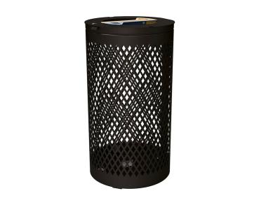 Abfalltrennsystem Raute Farbe:RAL 9005