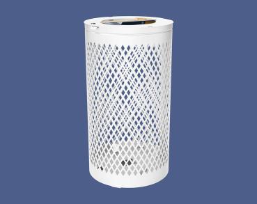 Abfalltrennsystem Raute Farbe:RAL 9010