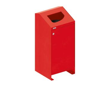Abfallbehälter Berlin 100 Liter Farbe:RAL 3020