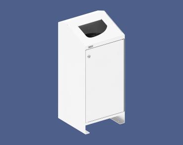 Abfallbehälter Berlin 100 Liter Farbe:RAL 9010