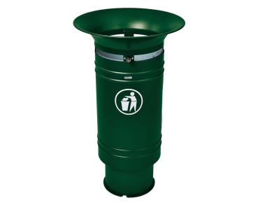 Abfallbehälter Cergy 60 Liter Farbe:RAL 6005