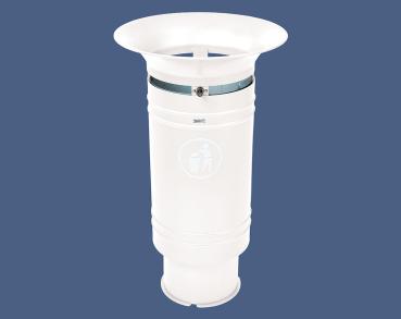 Abfallbehälter Cergy 60 Liter Farbe:RAL 9010