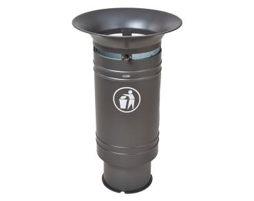 Abfallbehälter Cergy 60 Liter Farbe:Procity grau