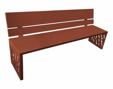 Sitzbank Venedig aus Stahl