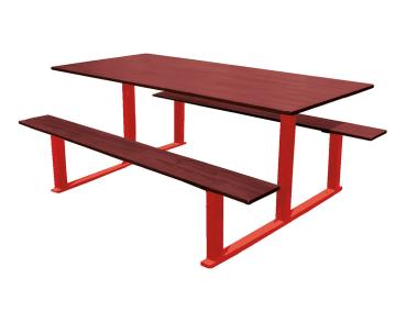 Sitzgruppe Riga Farbe:RAL 3004|Länge:Version standard – Länge 1 500 mm