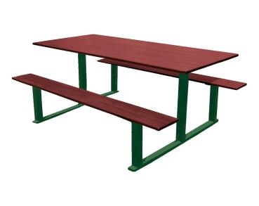 Sitzgruppe Riga Farbe:RAL 6005|Länge:Version standard – Länge 1 500 mm