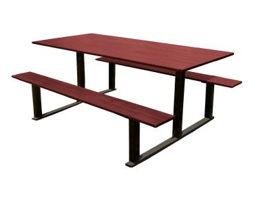 Sitzgruppe Riga Farbe:RAL 9005|Länge:Version standard – Länge 1 500 mm