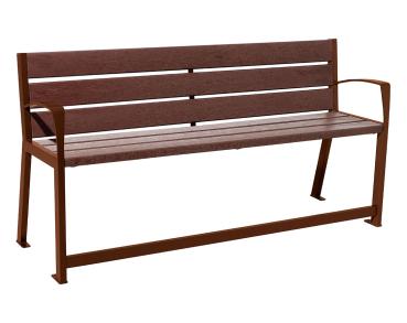 Sitzbank Silaos® für Senioren aus Recycling-Kunststoff