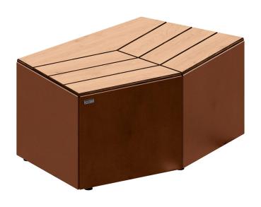 Sitzbank ohne Rückenlehne Kairo