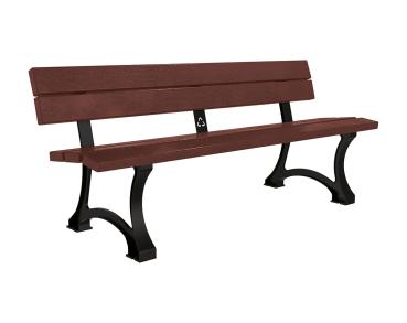 Sitzbank Mora aus Recycling-Kunststoff