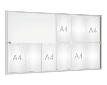 Schaukasten mit Schiebetüren „Reference“