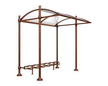 Fahrradüberdachung Province Kugel