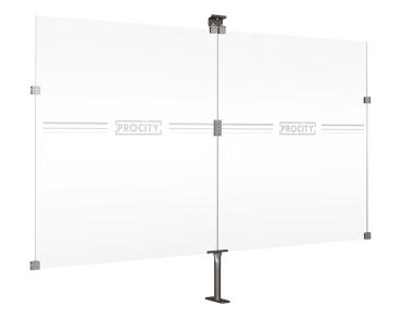 Rückwandverkleidung für Fahrradüberdachung Modulo