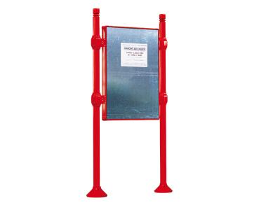 Freies Plakatieren Province City Farbe:RAL 3020|Länge:B 870 x H 1225 mm|Struktur:Grundmodell|Titelleisten:Ohne Titelleiste