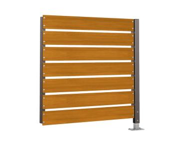 Verkleidung für Container-Überdachung Modulo