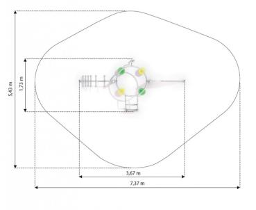Preview: ESKALO 1 Kletterkombination