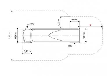 Preview: GLITI 4,77m Hangrutsche