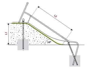 GLITI 2,29m Hangrutsche