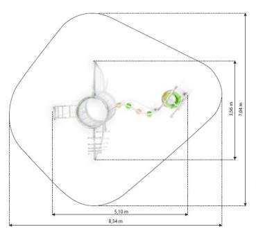 Preview: ESKALO 4 Kletterkombination