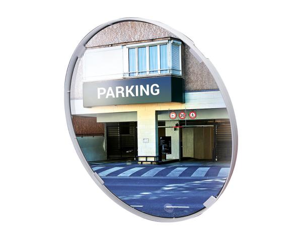 Mehrzweckspiegel mit weißem Rahmen