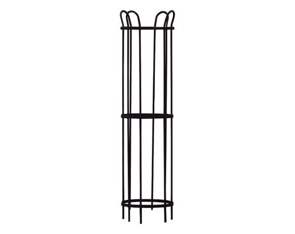 Baumschutzgitter Ø 450 mm Farbe:RAL 9005|Höhen:Höhe 1 870 mm
