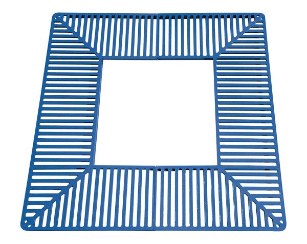 Baumroste Silaos® Farbe:RAL 5010|Länge:1 500 x 1 500 mm